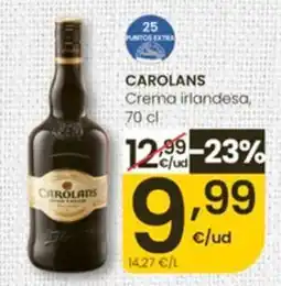 Eroski Carolans Crema irlandesa oferta