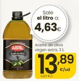 Eroski Abril aceite de oliva virgen extra oferta