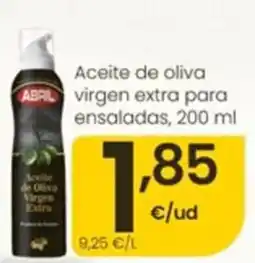 Eroski Abril aceite de oliva virgen extra ensalada oferta