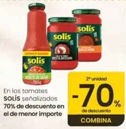 Eroski Solis en los tomates oferta