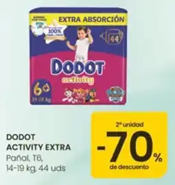 Aliprox Dodot activity extra oferta