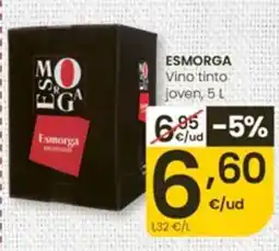 Eroski Esmorga vino tinto joven oferta