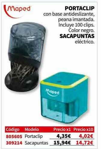 Carlin Maped Portaclip, Sacapuntas oferta