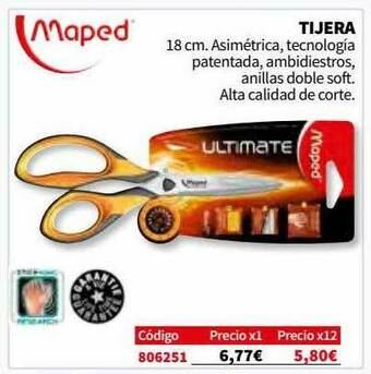 Carlin Maped Tijera oferta