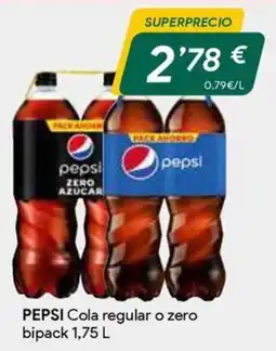 Masymas Pepsi Cola regular o zero oferta