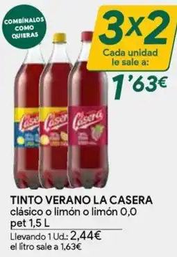 Masymas Tinto verano la casera oferta