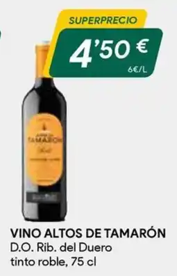 Masymas Vino Altos de Tamarón oferta