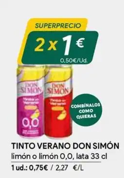Masymas Tinto verano don simón oferta