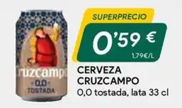 Masymas Cerveza Cruzcampo 0,0 Tostada oferta