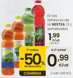 Eroski Nestea refrescos de té 1,5 L oferta