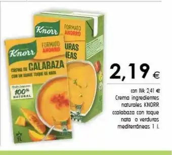 Cash Ifa Crema Ingredientes Naturales Knorr Calabazacon Toque Nata O Verduras Mediterráneas oferta