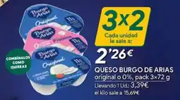 Masymas Queso burgo de arias oferta