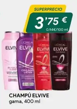 Masymas Elvive champú gama oferta