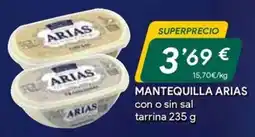 Masymas Mantequilla Arias con o sin sal oferta