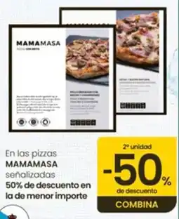 Eroski Mamamasa pizza con seto oferta