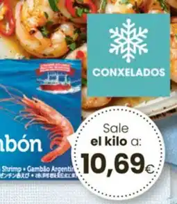 Eroski Conxelados gambón oferta