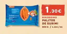 Masymas Rikissimo palitos de surimi oferta