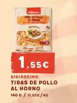 Masymas Rikissimo tiras de pollo al horno oferta
