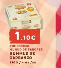 Masymas Rikissimo hummus de garbanzo oferta