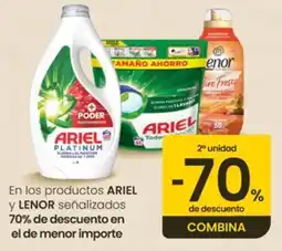 Eroski Ariel lenor oferta