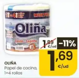 Eroski Oliña papel de cocina oferta