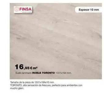 Grup Gamma Finsa Roble Toronto oferta