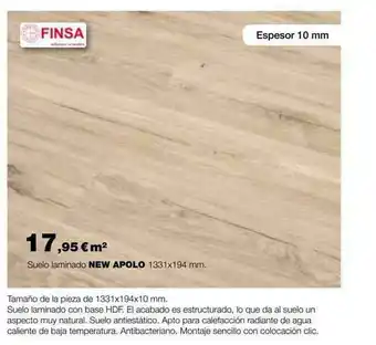 Grup Gamma Finsa New Apolo oferta