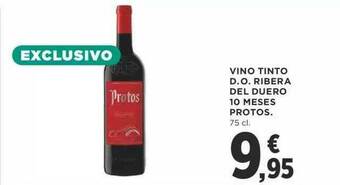 Supercor Vino Tinto D.o. Ribera Del Duero 10 Meses Protos oferta