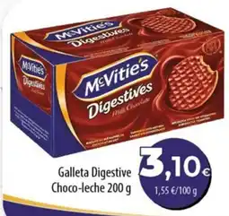 SPAR Lanzarote McVities Digestives Choco-leche oferta