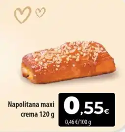 SPAR Lanzarote Napolitana maxi crema oferta