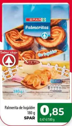 SPAR Lanzarote SPAR palmeritas de hojaldre oferta