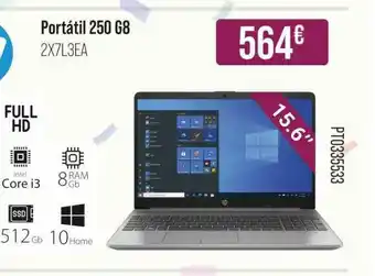 MR Micro Hp Portátil 250 G8 2x7l3ea oferta