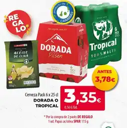 Spar La Palma Dorada Pilsen oferta