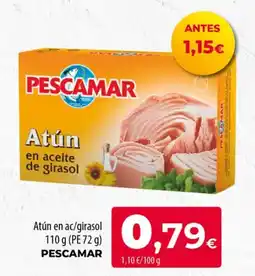 Spar La Palma Pescamar atún en aceite de girasol oferta