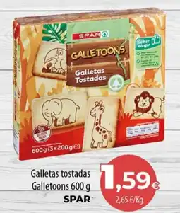 Spar La Palma Galletoons galletas tostadas oferta