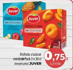 Spar La Palma Juver disfruta s/azúcar minibrike oferta
