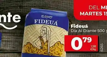 Dia Supermercados Fideuá Dia Al Diante oferta