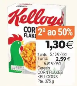 Supermercados Aquí Kellogg's corn flakes oferta