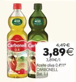 Supermercados Aquí Carbonell aceite oliva oferta