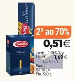 Supermercados Aquí Barilla fusilli oferta