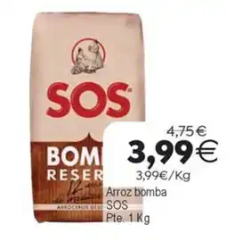 Supermercados Aquí SOS arroz bomba oferta