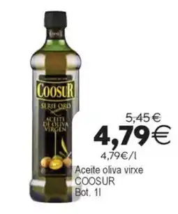 Supermercados Aquí Coosur aceite oliva virxe oferta