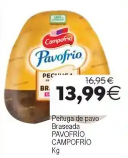 Supermercados Aquí Pavofrio peituga de pavo braseada oferta