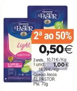 Supermercados Aquí El Pastor queixo liscos oferta