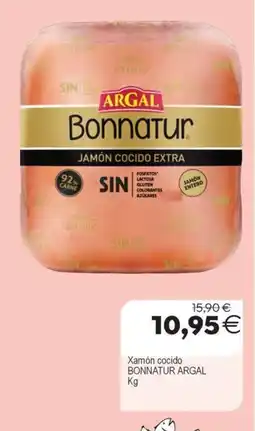 Supermercados Aquí Argal bonnatur jamón cocido extra oferta