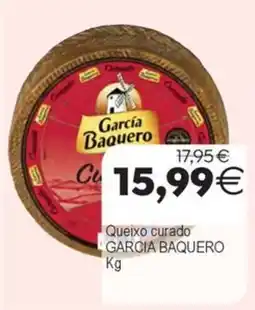 Supermercados Aquí Garcia Baquero queixo curado oferta
