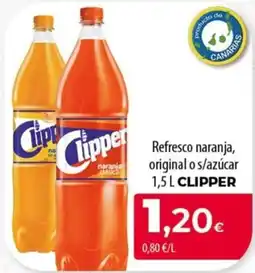 SPAR Lanzarote Clipper refresco naranja oferta