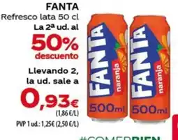 SPAR Lanzarote Fanta refresco lata oferta