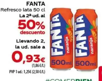 SPAR Lanzarote Fanta refresco lata oferta