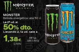 SPAR Lanzarote Monster energy oferta